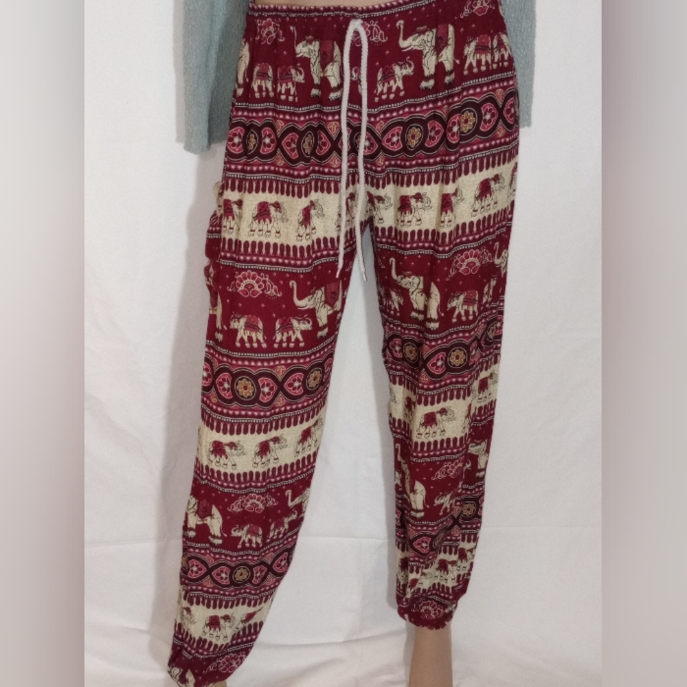 Earthbound harem drawstring pants